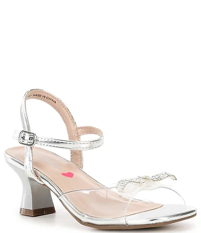 Steve Madden Girls' J-Merry Bow Embellished Dress Sandals (Youth)