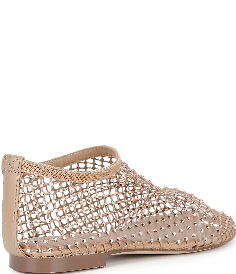 Steve Madden Girls' J-Mino Rhinestone Embellished Flats (Youth)