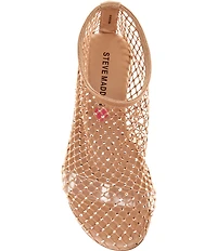 Steve Madden Girls' J-Mino Rhinestone Embellished Flats (Youth)