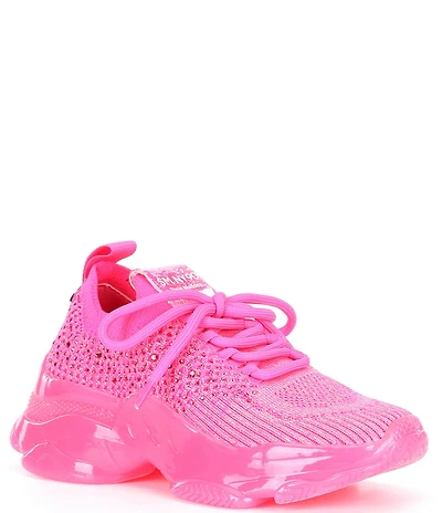 Steve Madden Girls' J-Miss Rhinestone Wedge Sneakers (Youth)