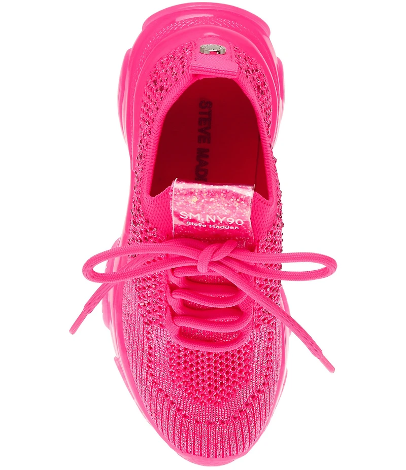 Steve Madden Girls' J-Miss Rhinestone Wedge Sneakers (Youth)