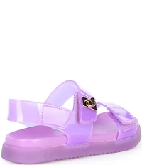 Steve Madden Girls' J-Mona-J Jelly Hook-and-Loop Sandals (Toddler)