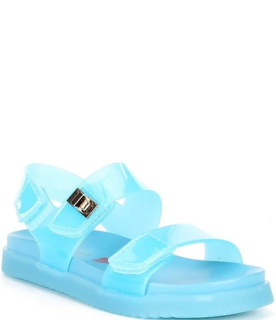 Steve Madden Girls' J-Mona-J Jelly Hook-and-Loop Sandals (Toddler)