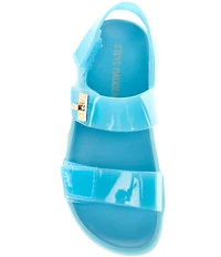 Steve Madden Girls' J-Mona-J Jelly Hook-and-Loop Sandals (Toddler)