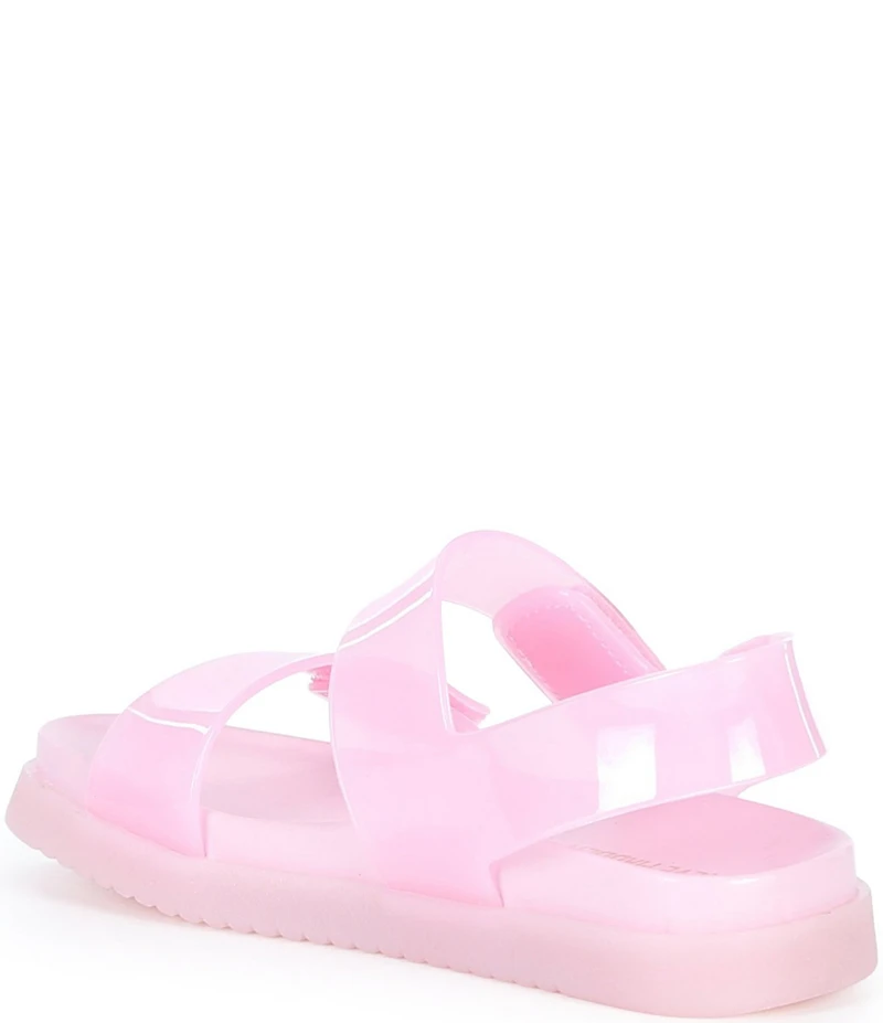 Steve Madden Girls' J-Mona-J Jelly Hook-and-Loop Sandals (Toddler)