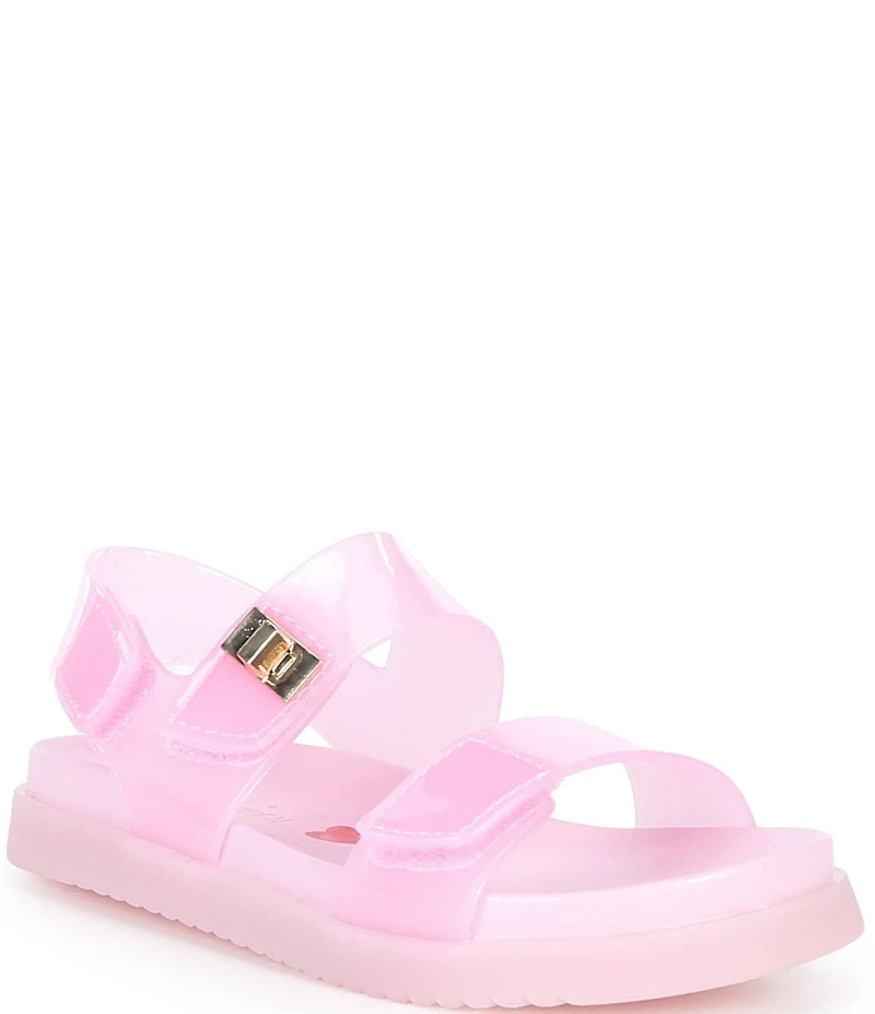 Steve Madden Girls' J-Mona-J Jelly Hook-and-Loop Sandals (Youth)