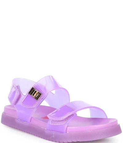 Steve Madden Girls' J-Mona-J Jelly Hook-and-Loop Sandals (Youth)