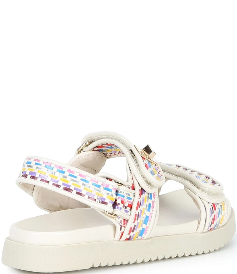 Steve Madden Girls' J-Mona Patterned Hook-and-Loop Sandals (Youth)