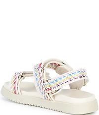 Steve Madden Girls' J-Mona Patterned Hook-and-Loop Sandals (Youth)