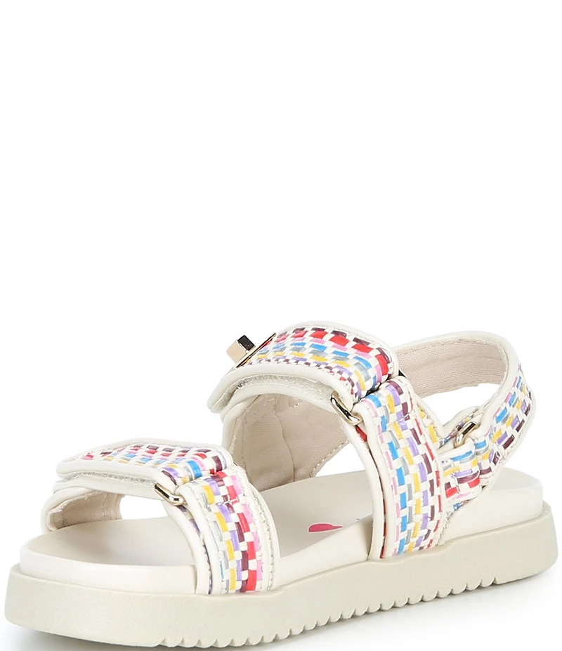 Steve Madden Girls' J-Mona Patterned Hook-and-Loop Sandals (Youth)