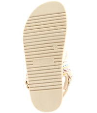 Steve Madden Girls' J-Mona Patterned Hook-and-Loop Sandals (Youth)