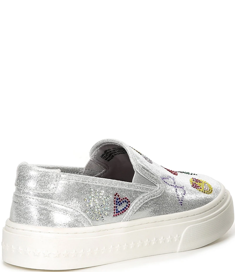 Steve Madden Girls' J-Murphy Rhinestone Graphic Sneakers (Youth)