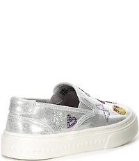 Steve Madden Girls' J-Murphy Rhinestone Graphic Sneakers (Youth)