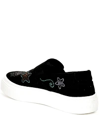Steve Madden Girls' J-Murphy Rhinestone Graphic Sneakers (Youth)