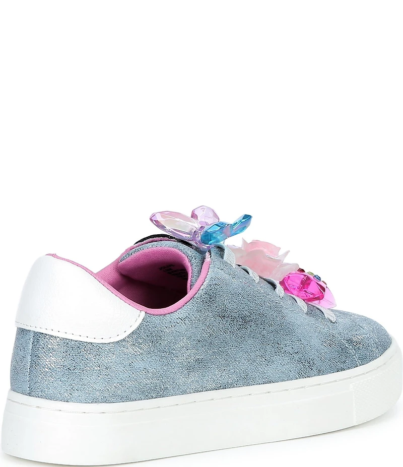 Steve Madden Girls' J-Olive Metallic Denim Embellished Sneakers (Youth)