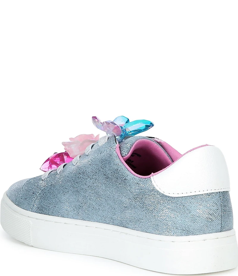 Steve Madden Girls' J-Olive Metallic Denim Embellished Sneakers (Youth)