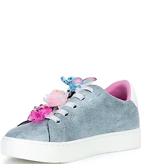 Steve Madden Girls' J-Olive Metallic Denim Embellished Sneakers (Youth)