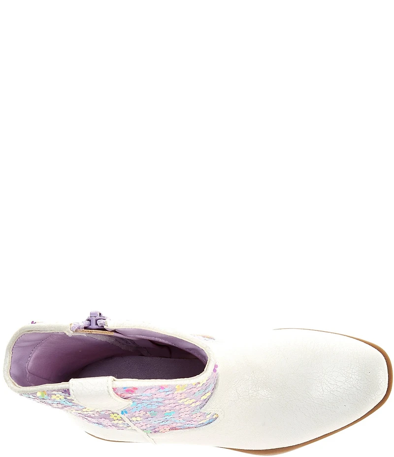 Steve Madden Girls' J-Peek Floral Western Booties (Youth)