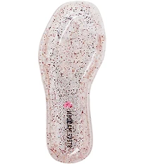 Steve Madden Girls' J-Pop Glitter Detail Jelly Slide Sandals (Youth)