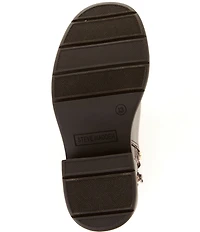 Steve Madden Girls' J-Ramira Charm Hardware Moto Booties (Youth)