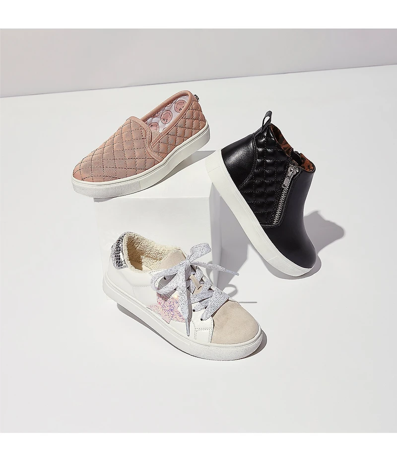 Steve Madden Girls' J-Rezume Mixed Media Sneakers (Youth)