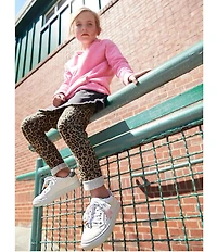 Steve Madden Girls' J-Rezume Mixed Media Sneakers (Youth)