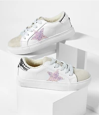 Steve Madden Girls' J-Rezume Mixed Media Sneakers (Youth)
