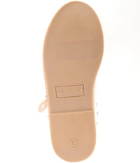 Steve Madden Girls' J-Roree Multi Rhinestone Raffia Mary Janes (Youth)