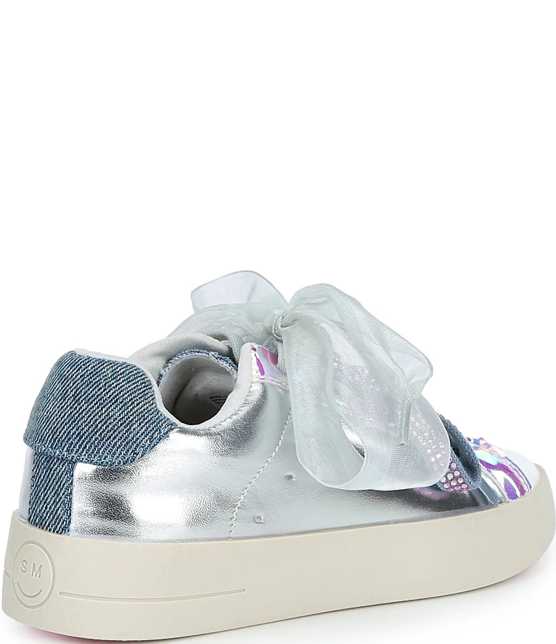 Steve Madden Girls' J-Rush Rhinestone and Charm Embellished Sneakers (Youth)