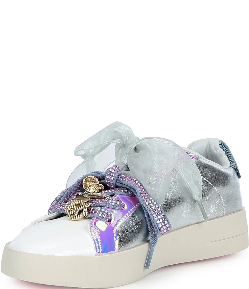 Steve Madden Girls' J-Rush Rhinestone and Charm Embellished Sneakers (Youth)