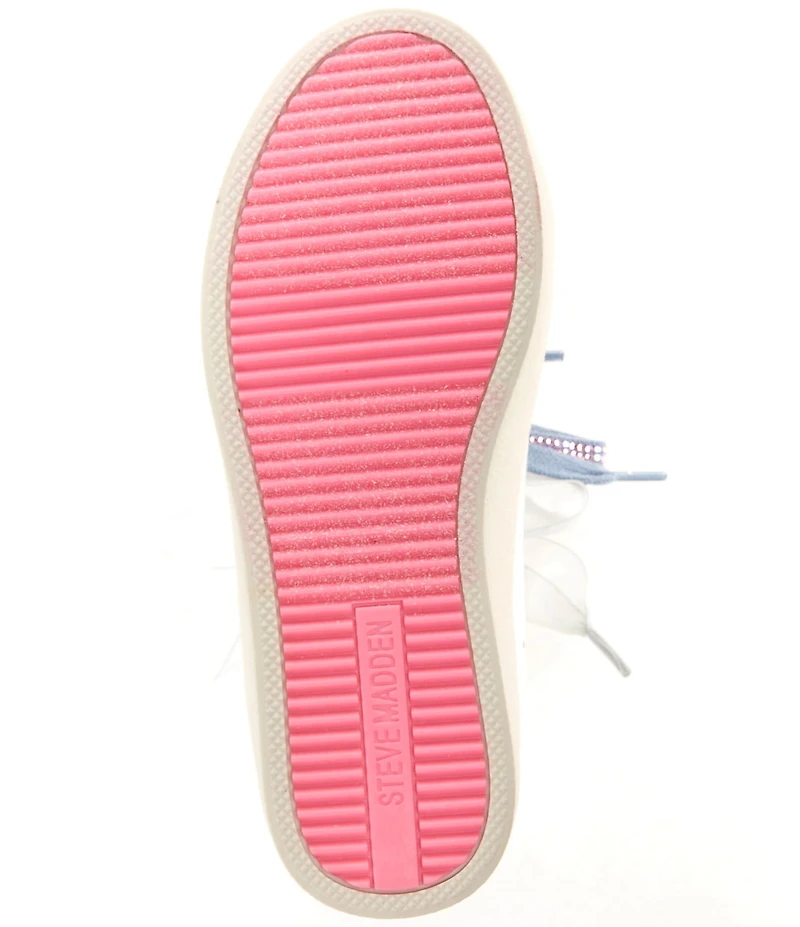 Steve Madden Girls' J-Rush Rhinestone and Charm Embellished Sneakers (Youth)