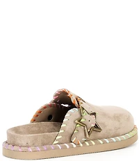 Steve Madden Girls' J-Shilo Star Buckle Hardware Clogs (Youth)
