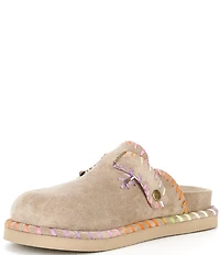 Steve Madden Girls' J-Shilo Star Buckle Hardware Clogs (Youth)