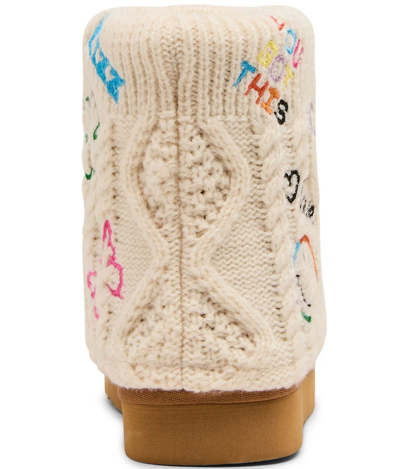 Steve Madden Girls' J-Swayy Sweater Cuff Boots (Youth)