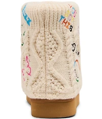 Steve Madden Girls' J-Swayy Sweater Cuff Boots (Youth)