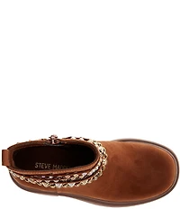 Steve Madden Girls' J-Whimsy Chain Embellished Boots (Youth)