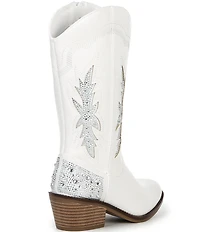 Steve Madden Girls' J-Yeehah Rhinestone Western Boots (Youth)