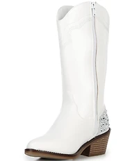 Steve Madden Girls' J-Yeehah Rhinestone Western Boots (Youth)
