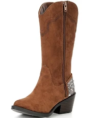 Steve Madden Girls' J-Yeehah Soft Rhinestone Western Boots (Youth)