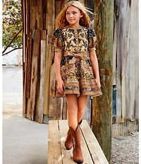 Steve Madden Girls' J-Yeehah Soft Rhinestone Western Boots (Youth)