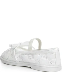Steve Madden Girls' T-Burdie Floral Bow Mary Jane Flats (Infant)