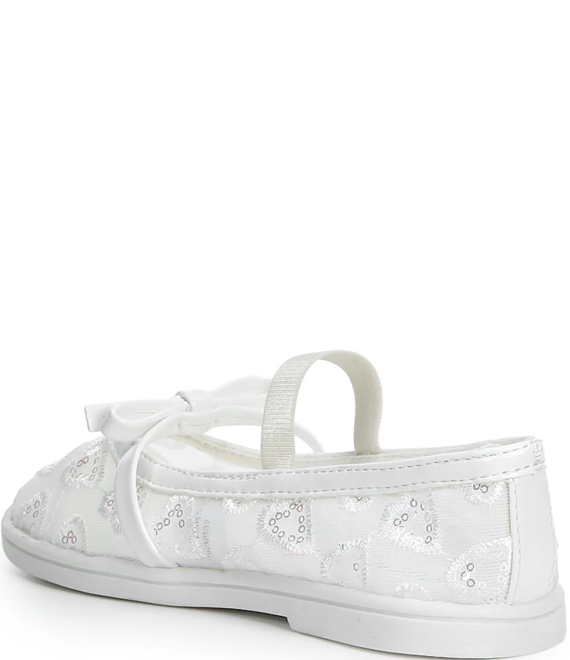 Steve Madden Girls' T-Burdie Floral Bow Mary Jane Flats (Toddler)