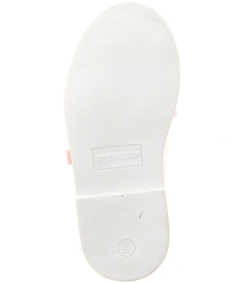 Steve Madden Girls' T-Burdie Floral Bow Mary Jane Flats (Toddler)