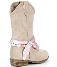 Steve Madden Girls' T-Ember Western Boots (Infant)