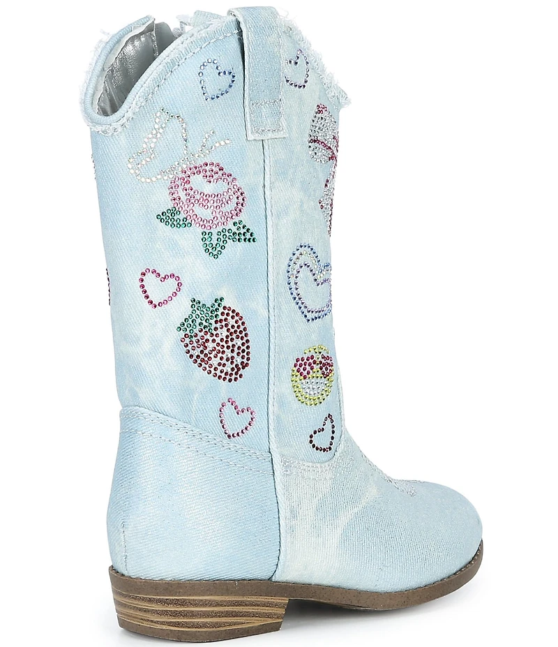 Steve Madden Girls' T-Fern Western Boots (Toddler)