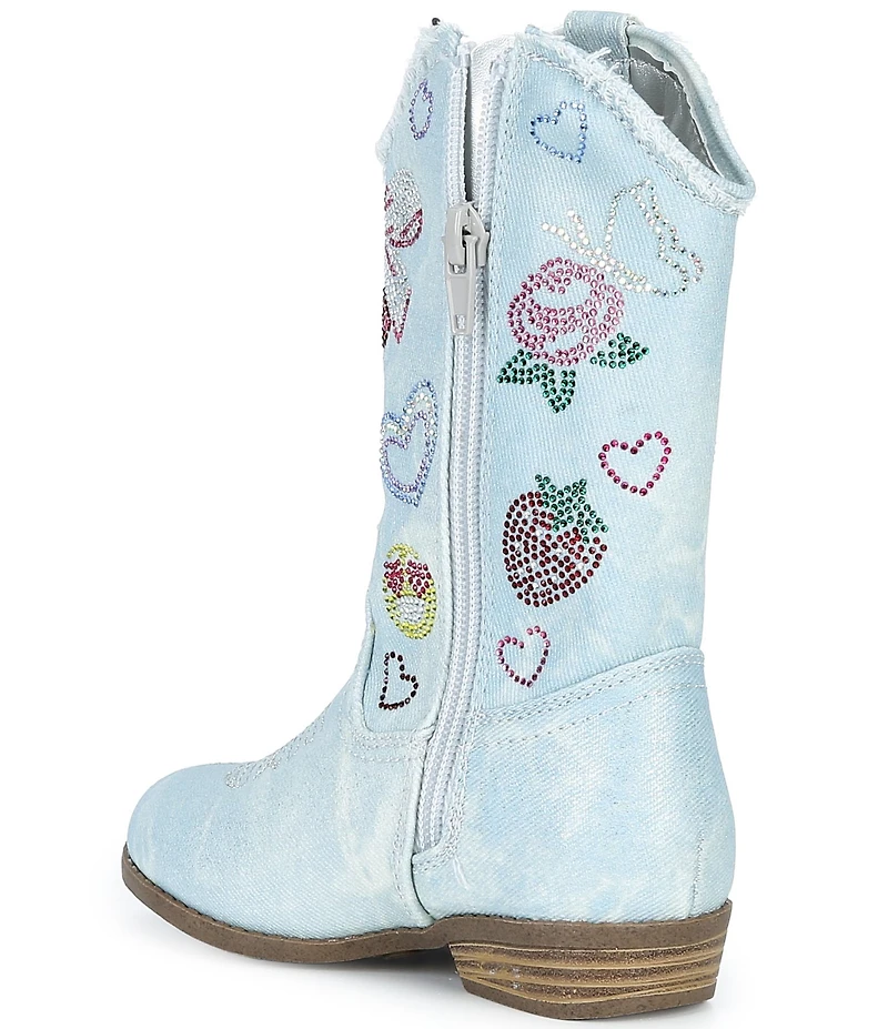 Steve Madden Girls' T-Fern Western Boots (Toddler)