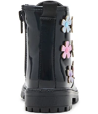 Steve Madden Girls' T-Fritz Floral Combat Boots (Infant)