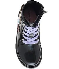 Steve Madden Girls' T-Fritz Floral Combat Boots (Infant)