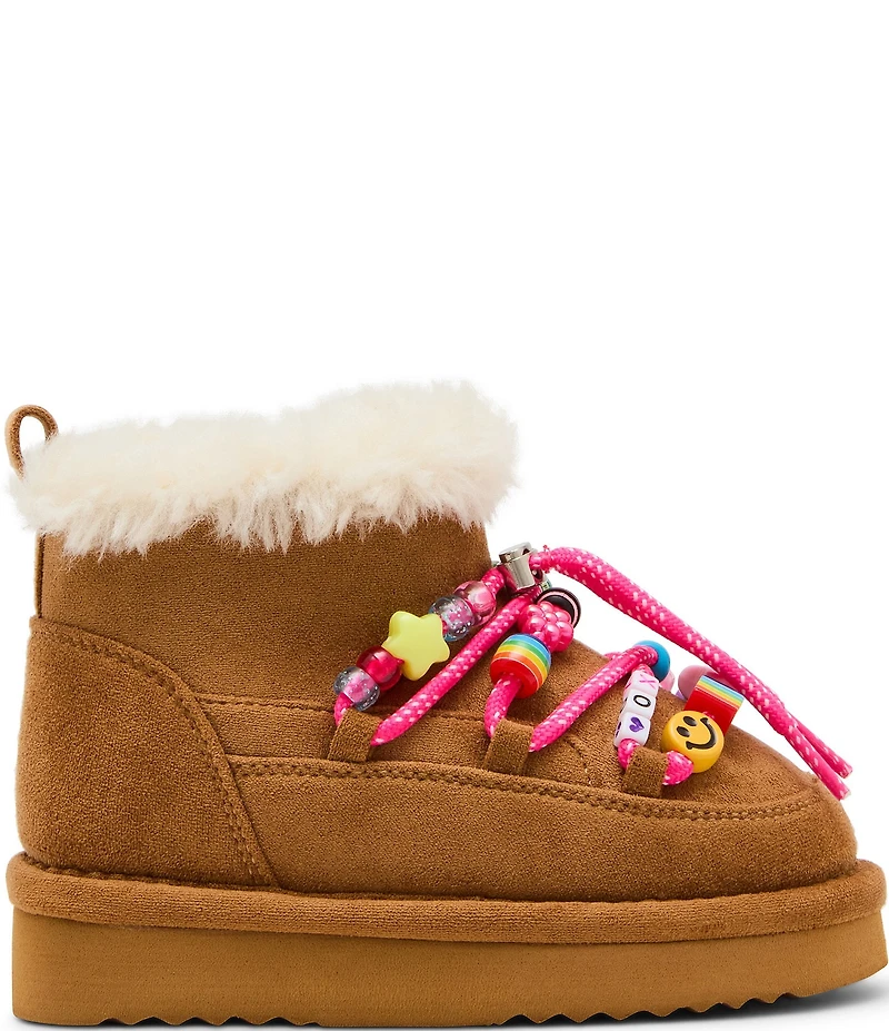 Steve Madden Girls 'T-Glazer Charm Boots (Infant)