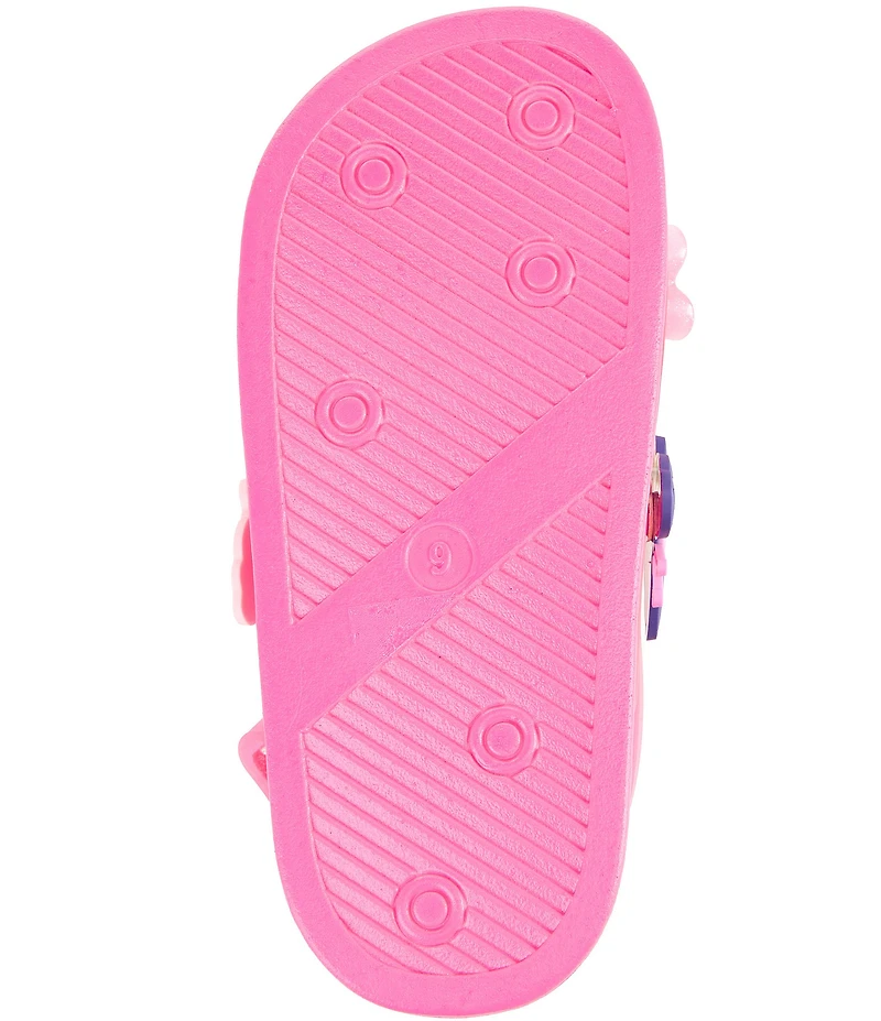 Steve Madden Girls' T-Ivey Floral Ornament Embellished Sandals (Infant)